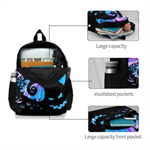 ANGRUI78 Simple Backpack Large Capacity Laptop Bag Casual Backpack Travel Backpack Black, One Size