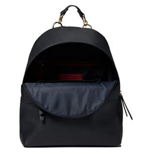 Tommy Hilfiger Kendall II Medium Dome Backpack Saffiano PVC Black One Size