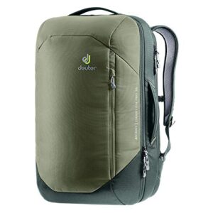 deuter aviant carry on pro 36 backpack – khaki/ivy