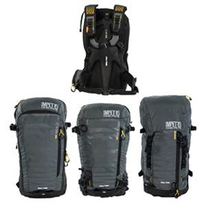 baltoro complete suite of 3 outdoor backpacks – fully compatible base unit with bike-pack, ski-pack, and mountain-pack – hunting backpack with searchable recco technology -year-long traveling backpack