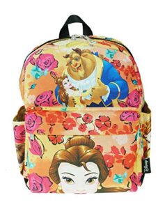 beauty and the beast 12″ deluxe oversize print daypack – a21306
