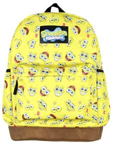 nickelodeon spongebob squarepants face expressions all over print backpack