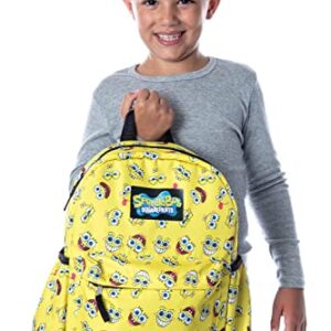 Nickelodeon SpongeBob SquarePants Face Expressions All Over Print Backpack