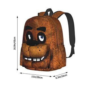 Large-capacity anime backpack cartoon game school bag 3D printing fashion travel bag cute men and women couple bag waterproof family school bag-W4