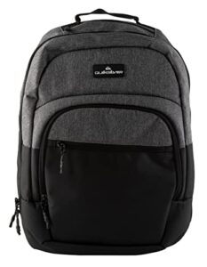 quiksilver men’s schoolie cooler backpack, heritage heather, one size