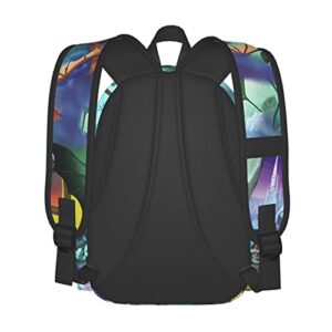 Ennankob dragons fire Backpack 3d Casual Light Weight Bookbags for girls boys Teens