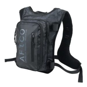 aftco urban angler backpack (black digi camo)