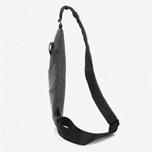 Sling Bag Chest Backpack Casual Daypack Black Shoulder Crossbody Lightweight Anti Theft Outdoor Sport Travel Hiking Bag For Men Women