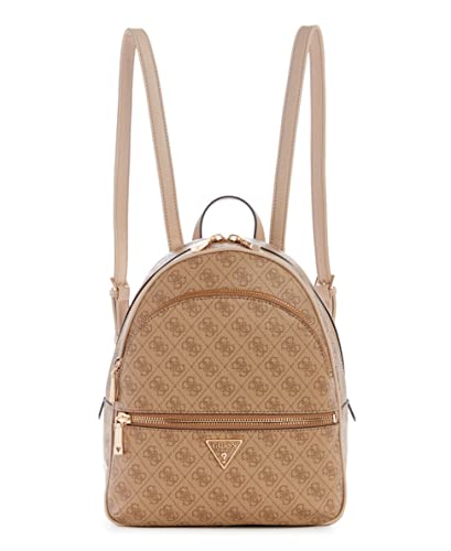 GUESS Manhattan Large Backpack, Latte Logo