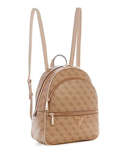 GUESS Manhattan Large Backpack, Latte Logo