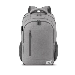 solo re:define laptop backpack, gray, 15.6″