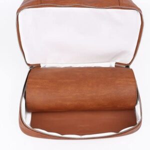 Citi Collective Journey Diaper Bag - Vintage Tan - Convertible Backpack to Shoulder or Crossbody - Waterproof Vegan Leather