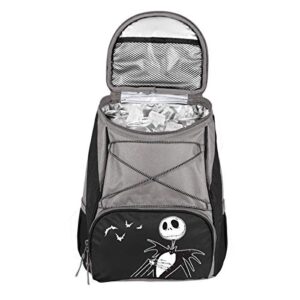 ONIVA - a Picnic Time brand - Disney Nightmare Before Christmas Jack PTX Backpack Cooler - Soft Cooler Backpack - Insulated Lunch Bag, (Black with Gray Accents)