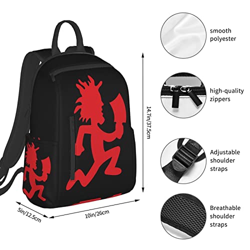 Hatchetman-ICP Backpack Game Bookbag Laptop Bag Travel Work Student Daypack for Boys Girls