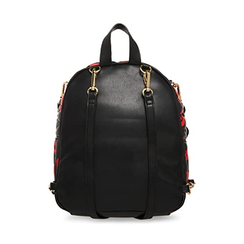 Betsey Johnson Quilty Pleasure Midi Backpack, Red