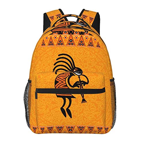 DAHALLAR Backpack Retro Southwestern Native American Indian Tribal Cultural Art Print Bookbags Highschool College Laptop Bag Casual Travel Daypack Hiking Camping