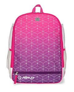 rip-it | classic 2.0 softball backpack | pink & purple | women’s sport equipment