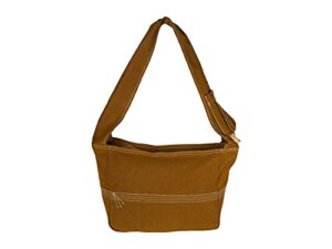free people we the free waxed canvas sling citric khaki one size