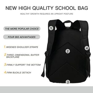Otrplir Cartoon Backpack 3D Printed Lightweight Large Capacity School Backpack Travel Laptop Daypack For Teens Boys Girls 17inch