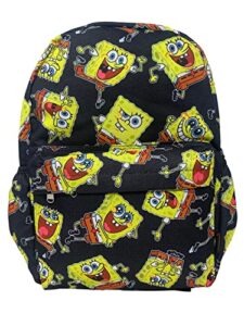 kbnl spongebob squarepants 16 inches large allover print backpack with laptop sleeve – 20652