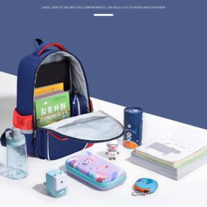 bdhjzytt Tiantian new school bag for students, best for kindergarten elementary school students, light and waterproof (Red)