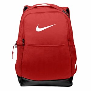 nike brasilia medium backpack (red)