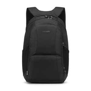 pacsafe metrosafe ls450 anti theft 25l backpack, econyl black