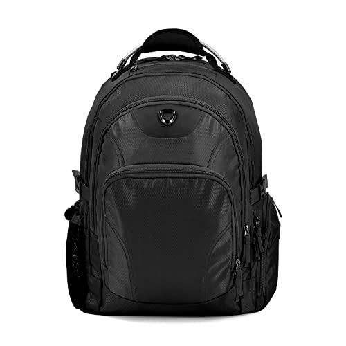 Traveler's Choice Hollin's Trek 19-inch Luggage Backpack, Black