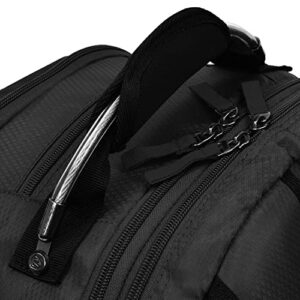 Traveler's Choice Hollin's Trek 19-inch Luggage Backpack, Black