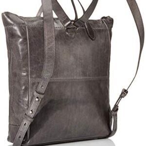 Frye Melissa Tall Zip Backpack, Carbon