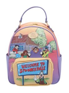 boxlunch our universe disney a goofy movie spoonerville mini backpack with sound exclusive