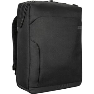 targus work+ tbb609gl carrying case (backpack/tote) for 16″ notebook – black