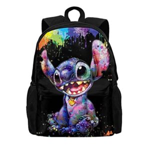 jeinju cartoon backpack multifunction book bag high capacity schoolbag boys and girls cartoons laptop bag breathable travel bag