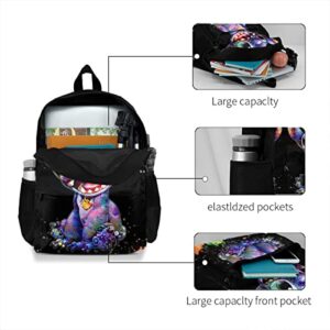 Jeinju Cartoon Backpack Multifunction Book Bag High Capacity Schoolbag Boys And Girls Cartoons Laptop Bag Breathable Travel Bag