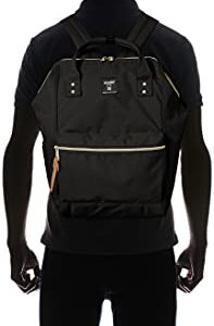 anello(アネロ) Base Backpack (R), Black (Black 19-3911tcx)