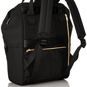 anello(アネロ) Base Backpack (R), Black (Black 19-3911tcx)