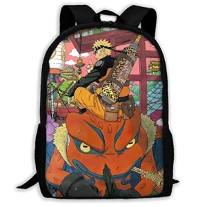 3d printing cartoon backpack traveling multipurpose anime backpack with adjustable straps -04
