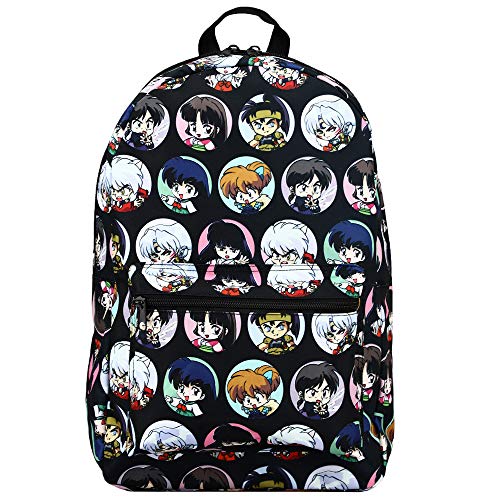 Inuyasha Anime Cartoon Characters All Over Print Laptop Backpack