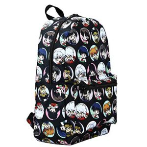 Inuyasha Anime Cartoon Characters All Over Print Laptop Backpack