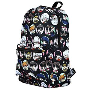 Inuyasha Anime Cartoon Characters All Over Print Laptop Backpack
