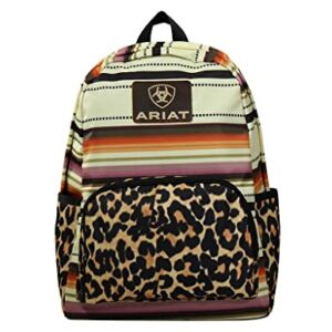 ARIAT Western Backpack Serape Cheetah Adjustable Brown Tan A460002397