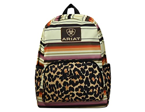 ARIAT Western Backpack Serape Cheetah Adjustable Brown Tan A460002397