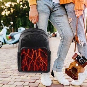 Backpack Lava Volcano Bag Student Stylish Unisex Laptop Waterproof School Kindergarten Bag Rucksack for Teen Boys and Girls