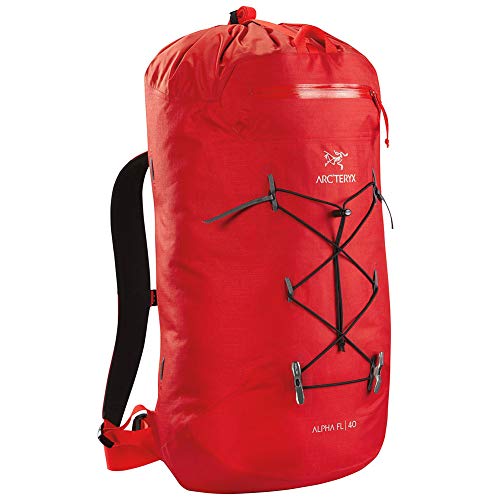 Arc'teryx Alpha FL 40 Backpack | Fast and Light 40L Alpine Climbing Pack | Dynasty, Regular