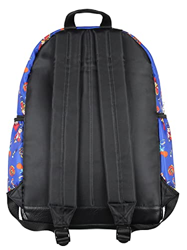 Beyblade Burst Spinner Tops Character Allover Print Backpack with Lunch Bag Tote