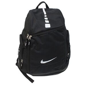 nike hoops elite max air team black/black/white multi snake backpack bags