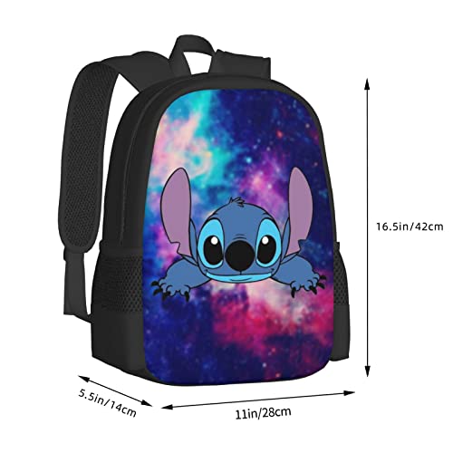 Elementary and Middle School Students Anime Cartoon Sports Backpack Boys Girls Travel Bag Water Repellent Backpack