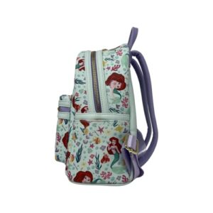 Loungefly Disney Little Mermaid All-Over-Print Exclusive Mini Backpack