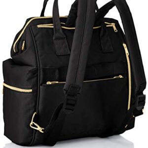 anello(アネロ) Backpack, Black (Black 19-3911tcx)