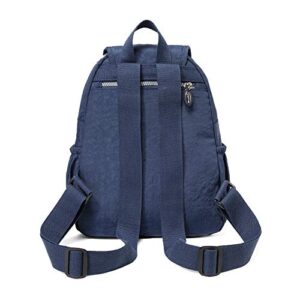 AOTIAN Small Lightweight Nylon Casual Travel Hiking Bag Daypack Backpack for Girls and Women Blue